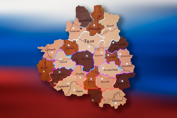 Карта Тульской области Карта Тульской области